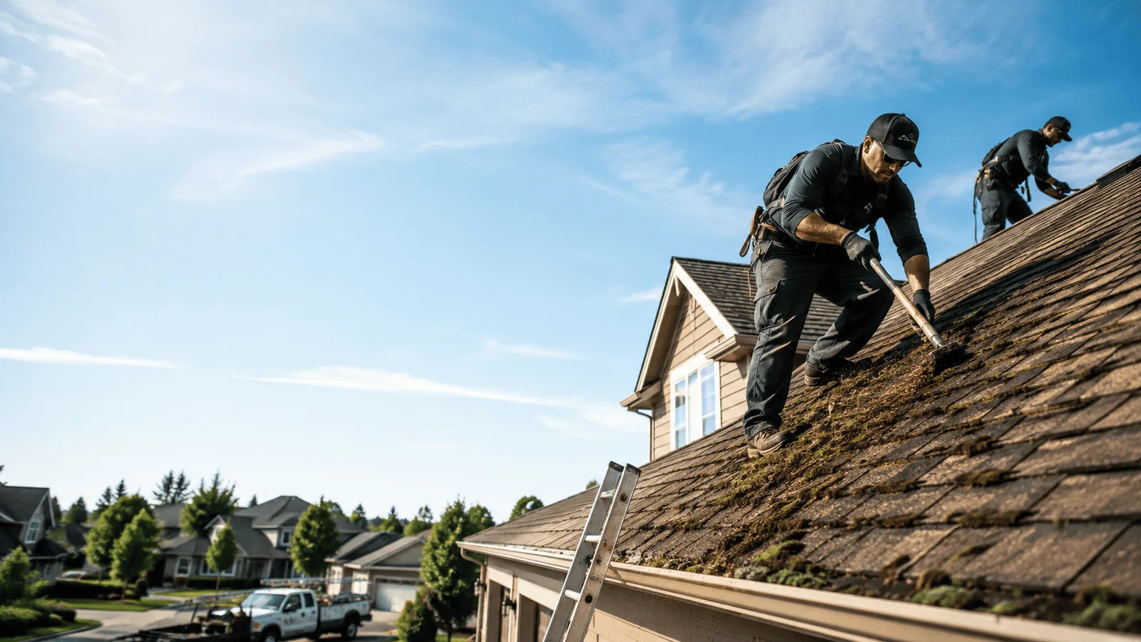 Roof Moss Removal in Salida, CA near me